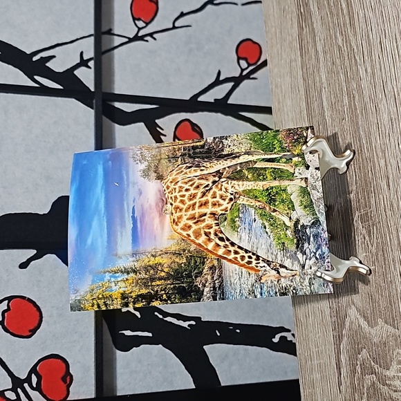 4x6 Giraffe Majestic Landscape Fantasy Composite Oil‎ Painting Wall Art Print - Picture 7 of 7